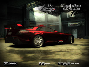 Mercedes SLR McLaren Ufficiale: Posteriore