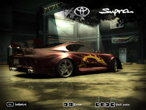 Toyota Supra Ufficiale: Posteriore