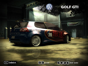 Wolkswagen Golf GTI Ufficiale: Posteriore