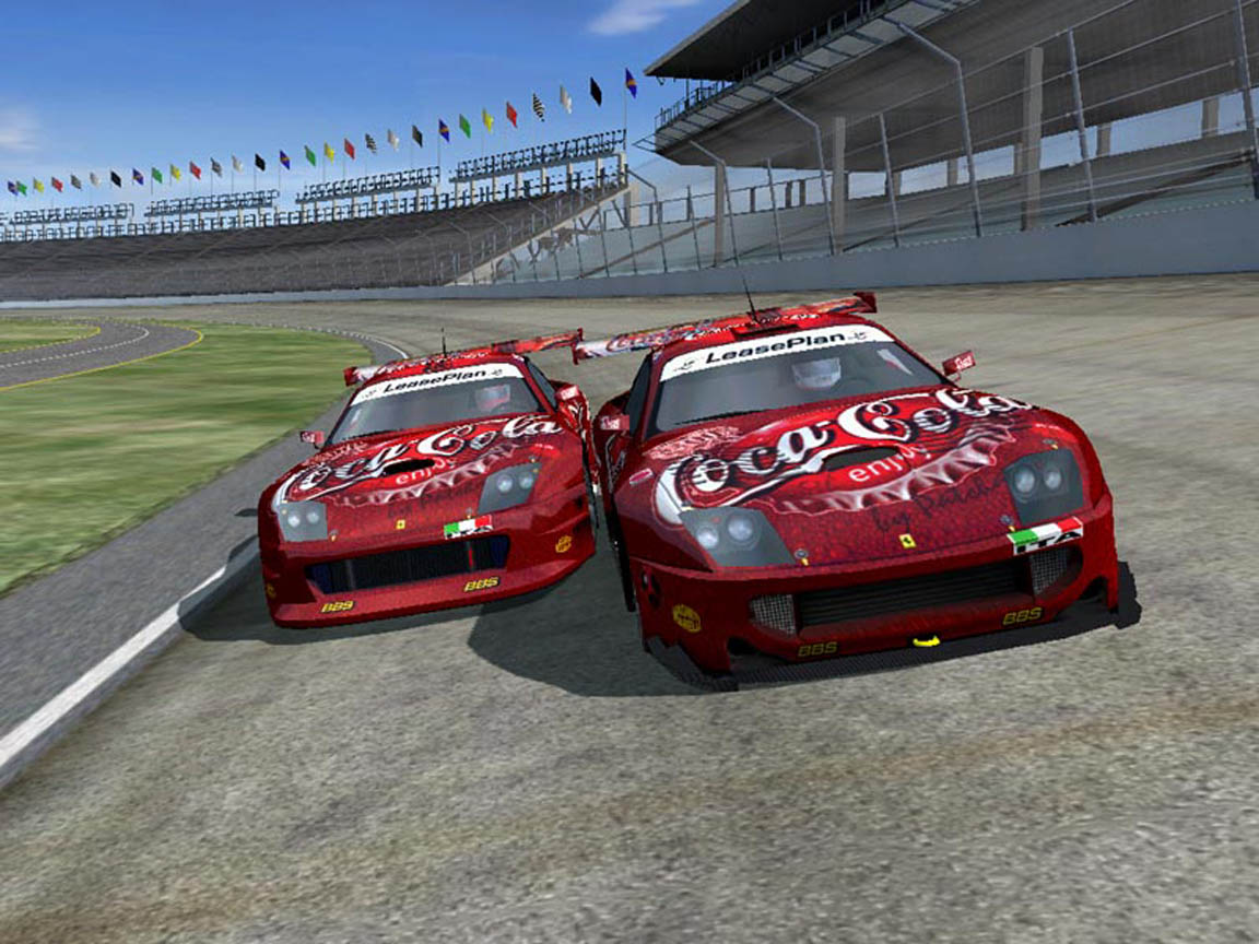 Ferrari 550 Coca Cola GT Versus